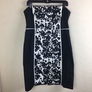 New York & Company Strapless Cocktail Dress